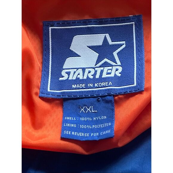 Vintage 90s Florida Gators Men’s XXL Starter Windbreaker Track Jacket Zip Up - Picture 9 of 14